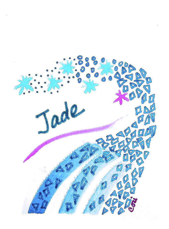 Jade 2 Drawing by Corinne Carroll