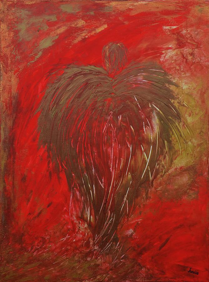 Jaded Angel Painting by Marianna Mills