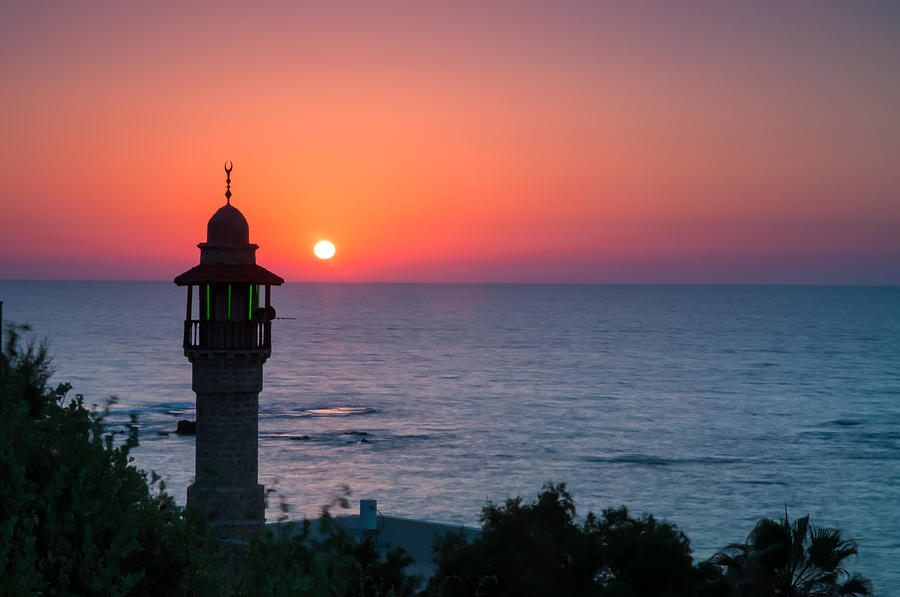 Israel Photograph - Jaffa Sunset Two by Paul Fenton