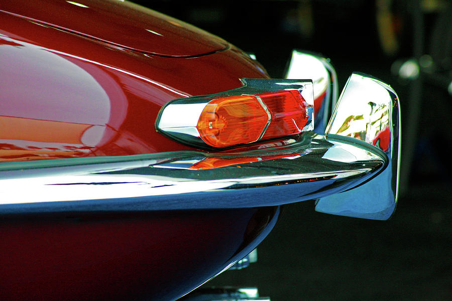 Jaguar Xke Photograph - Jag Xke Tail Profile by Ave Guevara Jaguar Xke Photograph - Jag Xke Tail Profile by Ave Guevara