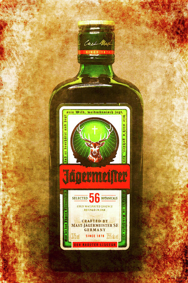 Jagermeister Art Digital Art by David Stasiak - Fine Art America