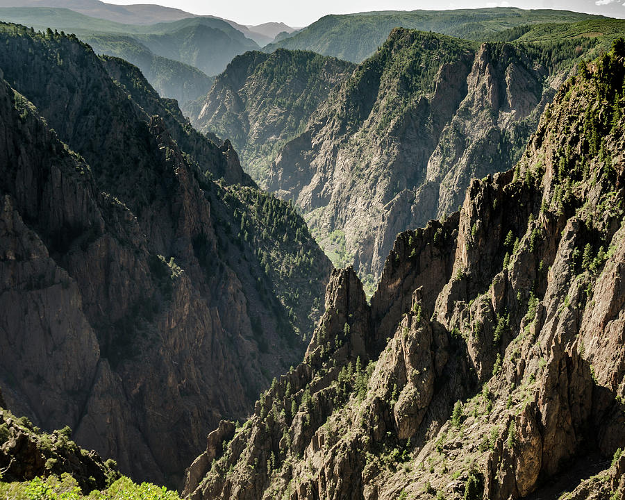 Jagged Cliffs of Black Canyon Photograph by Kelly VanDellen