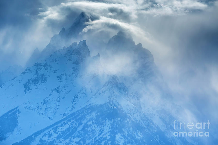 Jagged Peaks, Stormy Day Photograph