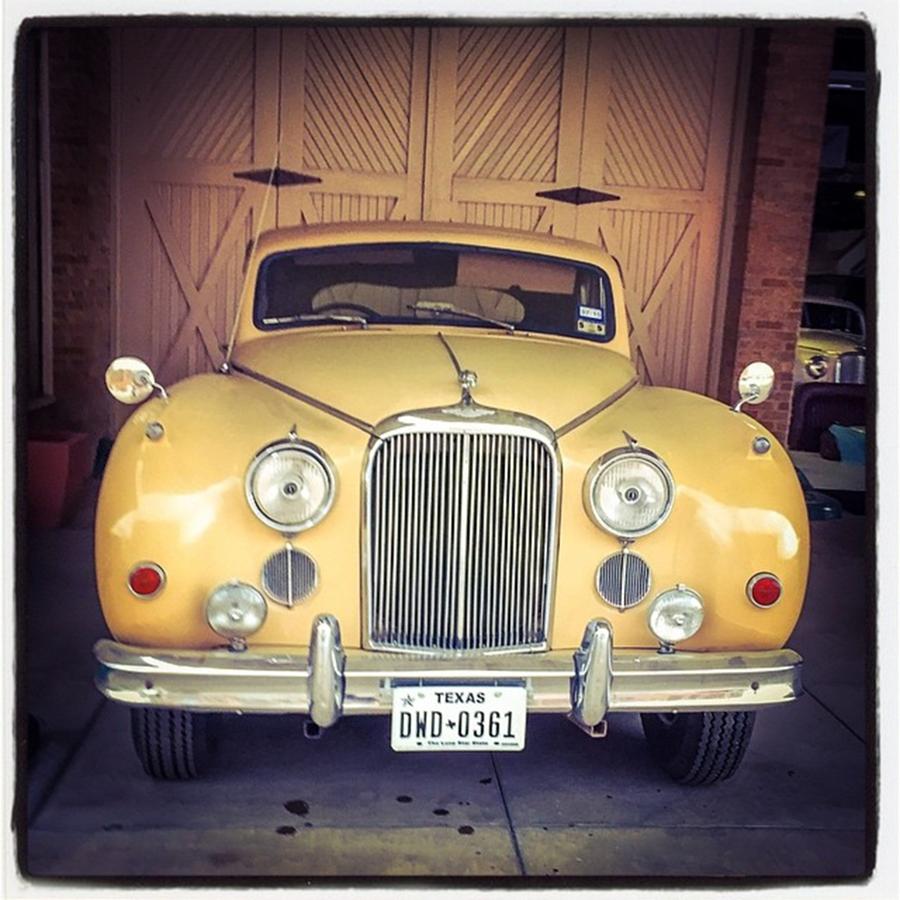 Jaguar? #classiccar Photograph by Alexis Fleisig