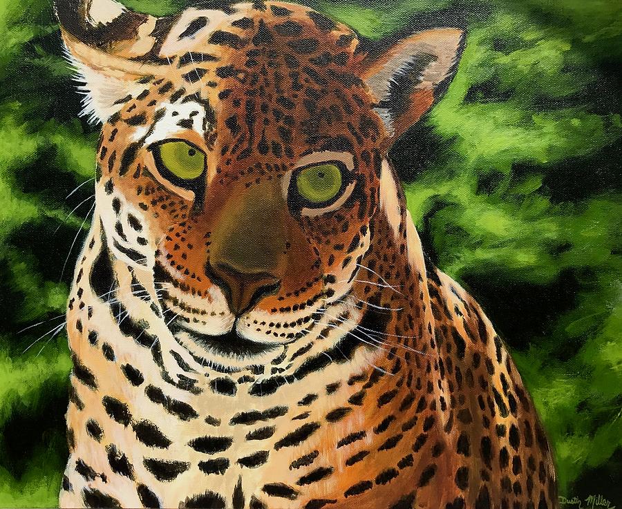 Jaguar Painting by Dustin Miller