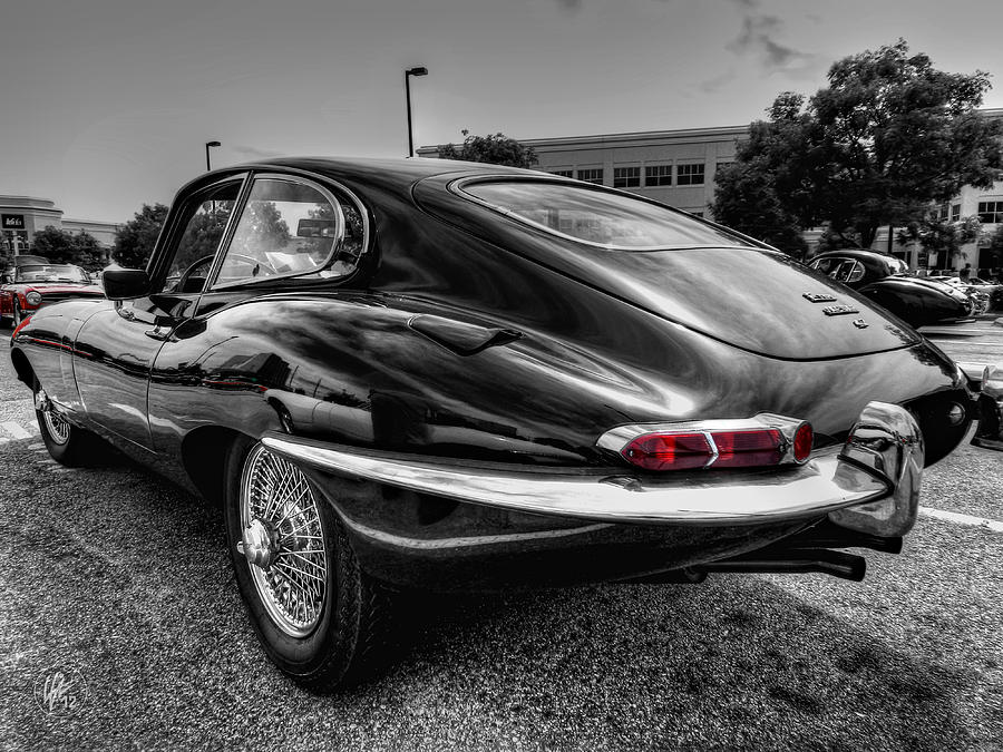 Car Photograph - Jaguar E Type 001 by Lance Vaughn
