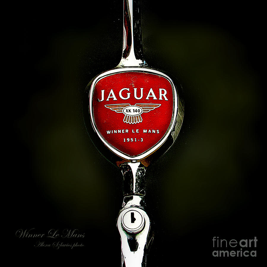 Jaguar logo Photograph by Alexa Szlavics