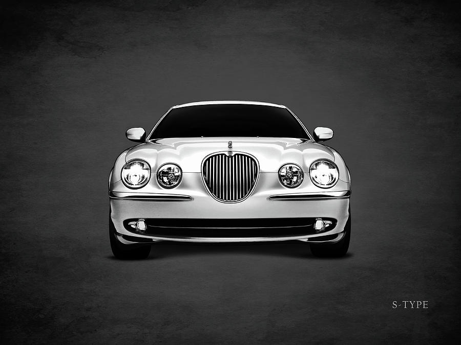 Car Photograph - Jaguar S Type by Mark Rogan