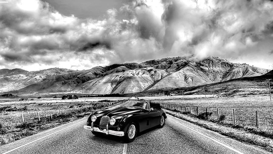 Car Photograph - Jaguar XK150 1960 by Mark Rogan