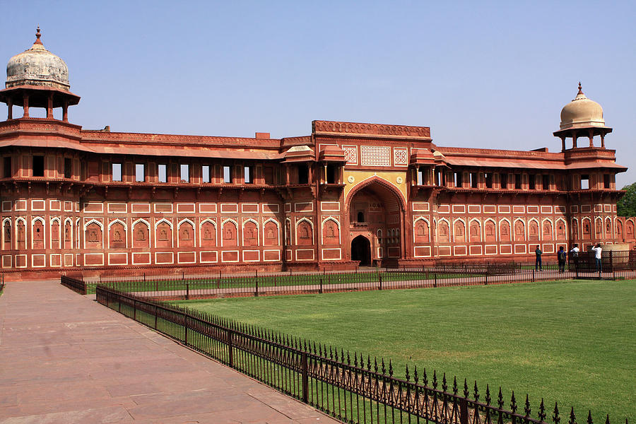 Jahangir Palace, The Red Fort, Agra, India Photograph by Aidan Moran