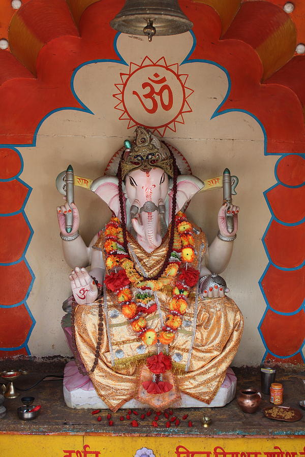 Jai Ganesha, Rishikesh Photograph by Jennifer Mazzucco