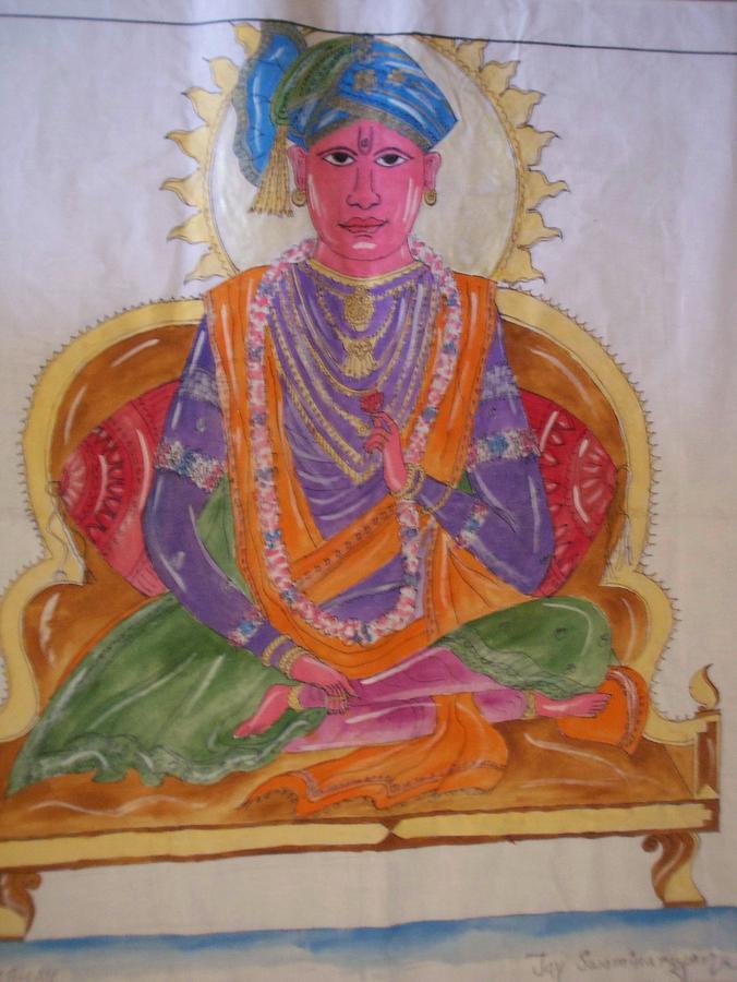 Jai Swaminarayan Painting by Sunil Mehta