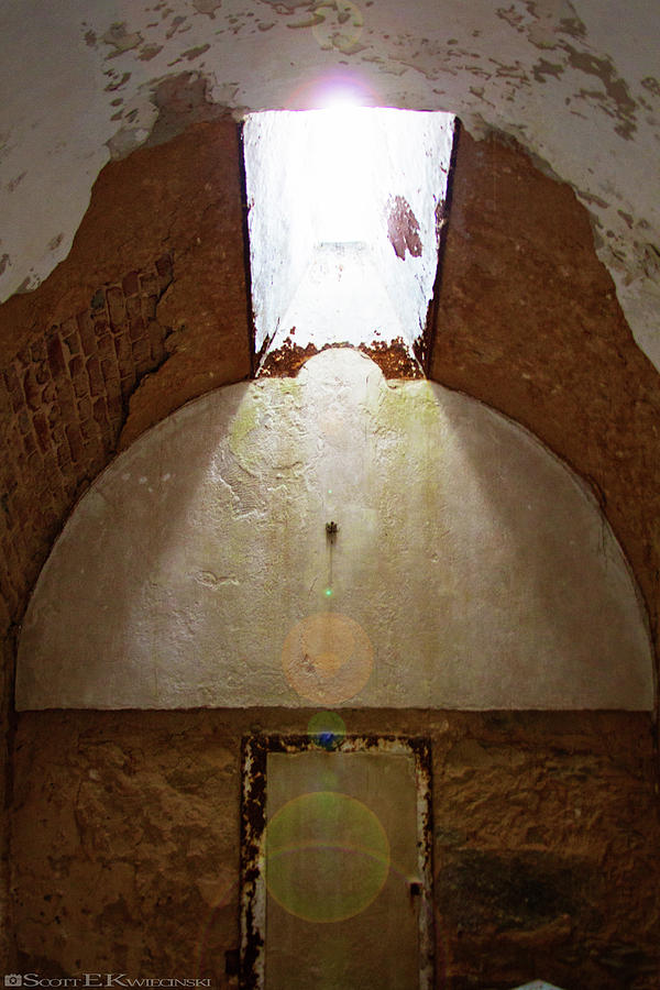 Jail Cell Window At Eastern State Penitentiary Photograph