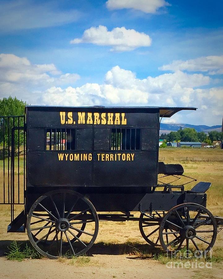 jail Wagon Photograph by Anne Sands