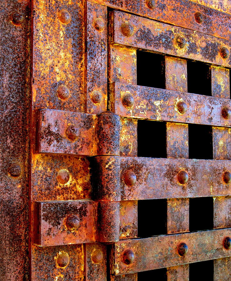 Jailhouse Door Photograph Photograph by Kimberly Walker
