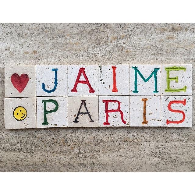 Paris Photograph - Jaime Paris On Carved Travertine by Adriano La Naia