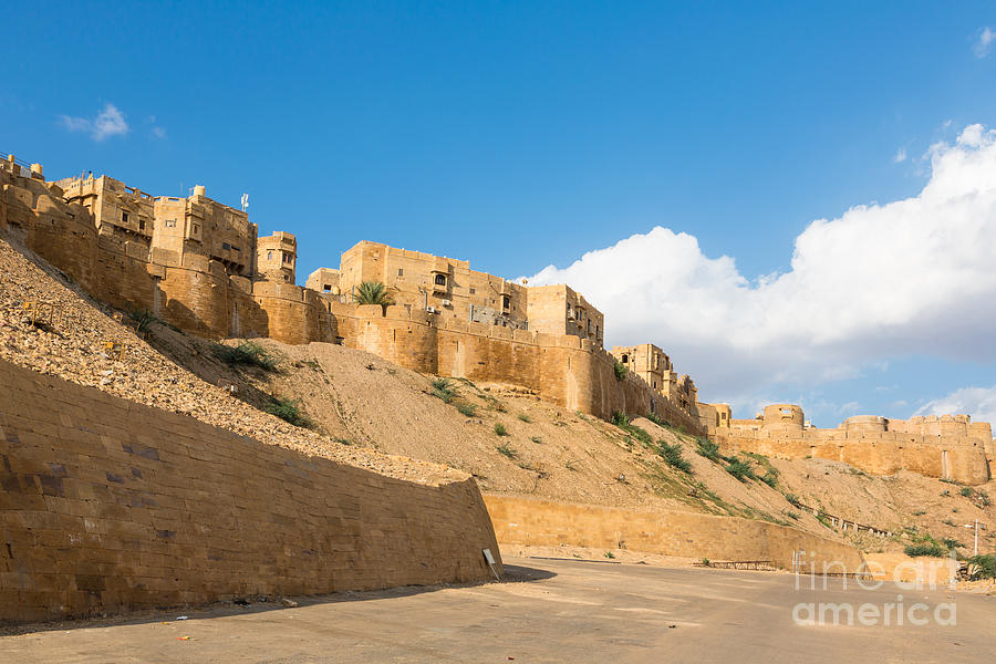 Jaisalmer fortress in Rajasthan Photograph by Didier Marti