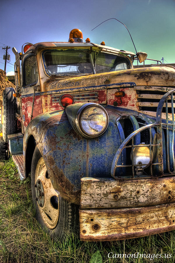 Truck Photograph - Jakes Truck by Steve and Nanci Cannon
