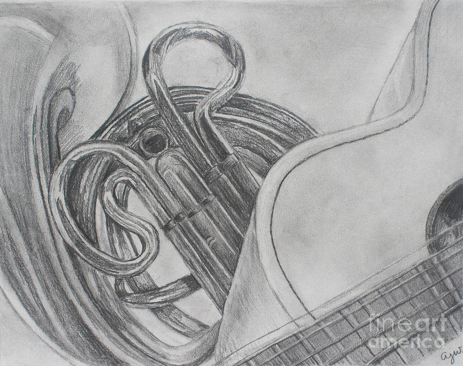 Jam Session Drawing by Alena Turner - Fine Art America