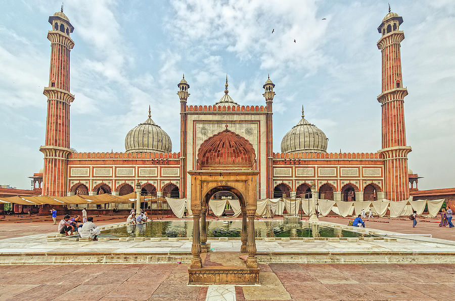 Jama Masjid - Delhi, India Photograph by Tony Crehan