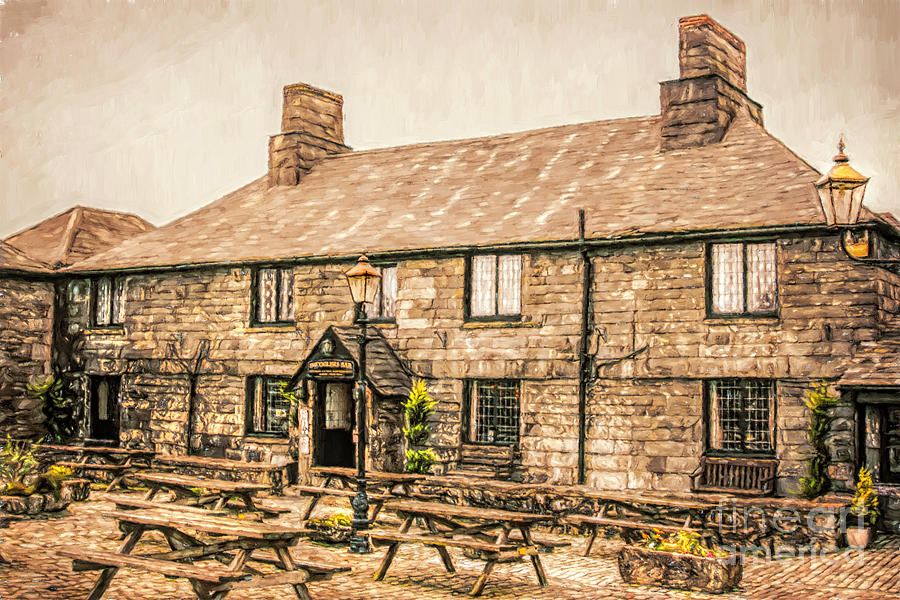 Jamaica Inn Cornwall Mixed Media by Linsey Williams