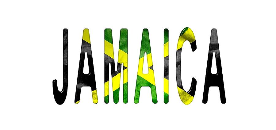 Jamaica Word Digital Art by Irvan Mamahe