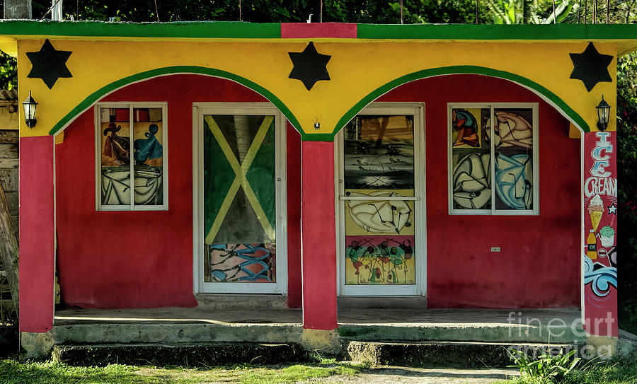 Jamaican Ice Cream Store Photograph by David Oppenheimer