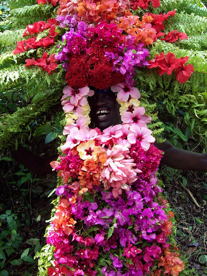 Jamaican Man of Flowers Photograph by Traci Hallstrom Fine Art America