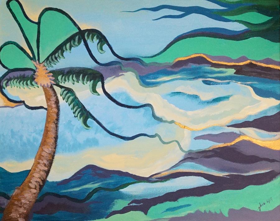 Jamaican Sea Breeze Painting by Jan Steinle