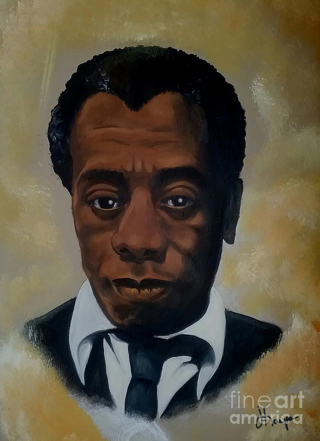 James Baldwin Painting by Joyce Hayes