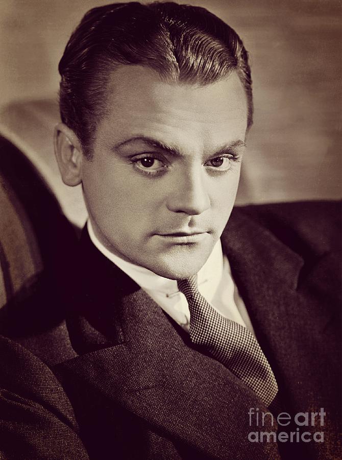 James Cagney, Vintage Movie Star Photograph by Esoterica Art Agency