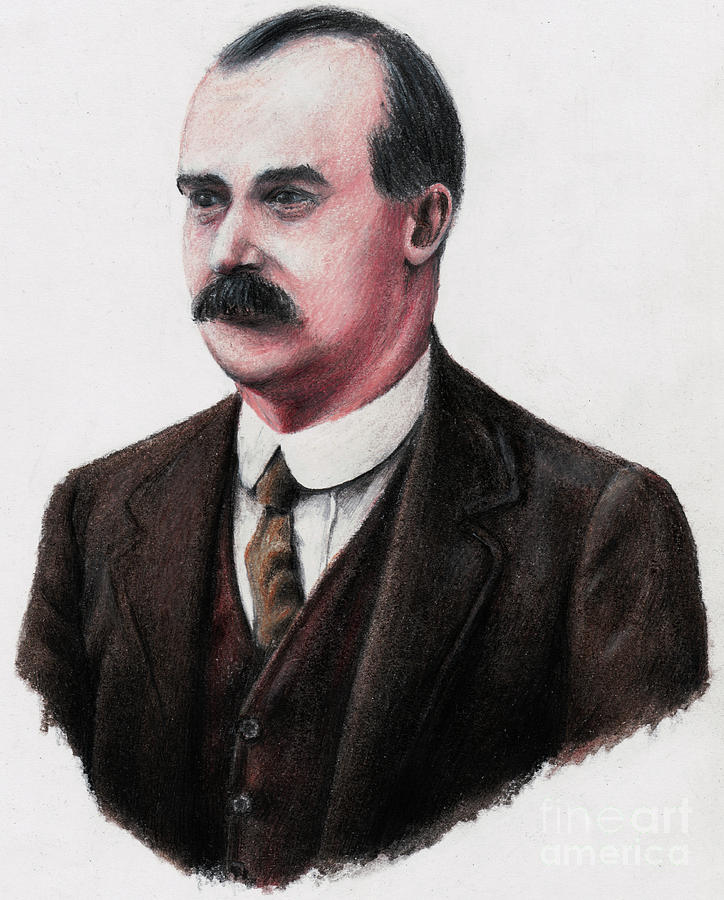 James Connolly Drawing by Bretislav Stejskal - Fine Art America