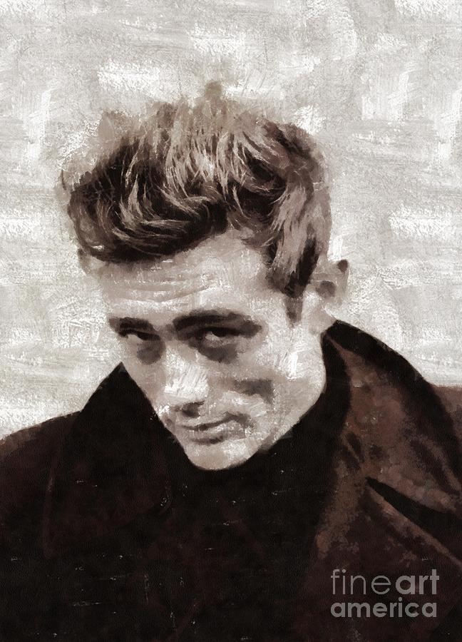 James Dean By Mary Bassett Painting