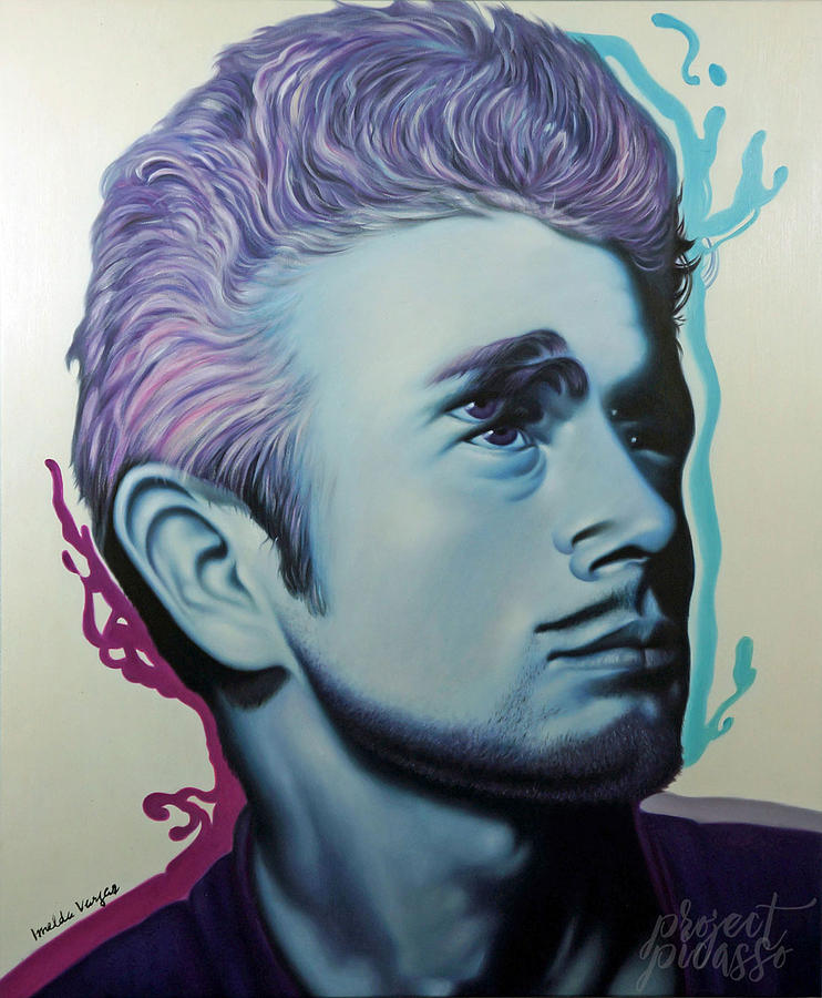 James Dean - Forever Young Painting by Imelda Vargas - Fine Art America