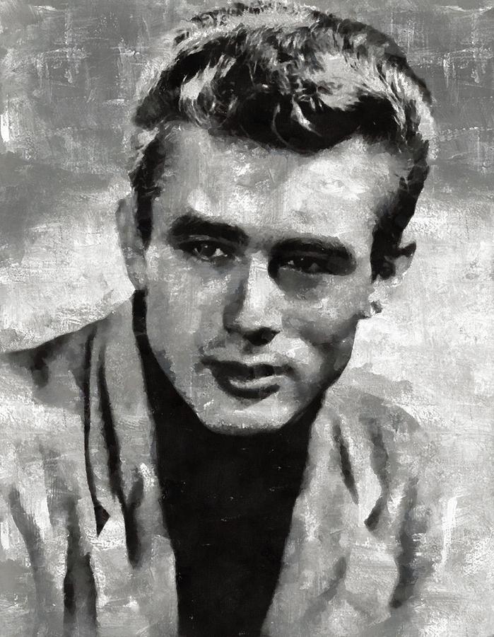 James Dean Painting