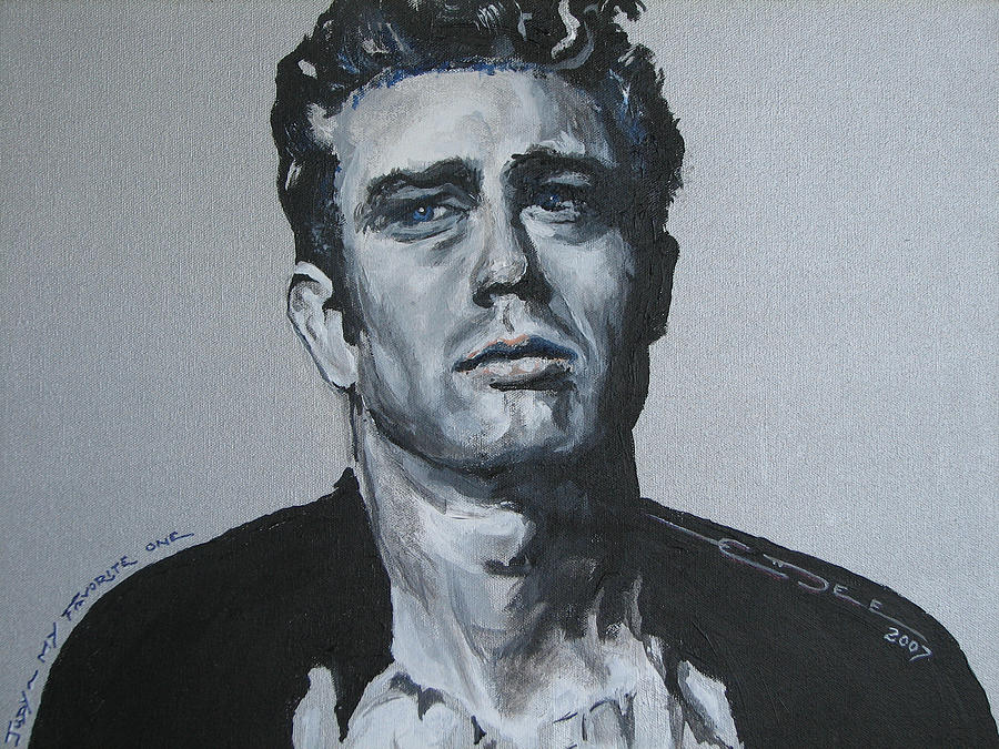 James Dean one Painting by Eric Dee