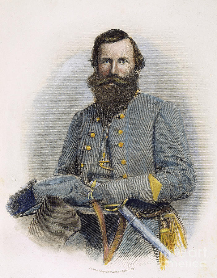 James E. B. Jeb Stuart Photograph by Granger