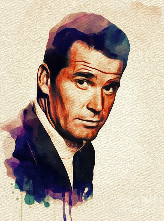 James Garner in The Great Escape Painting by Esoterica Art Agency ...