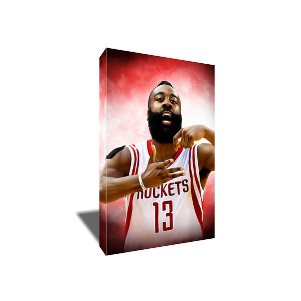 James Harden Cooking Time Canvas Art Painting by Art-Wrench Com - Fine ...