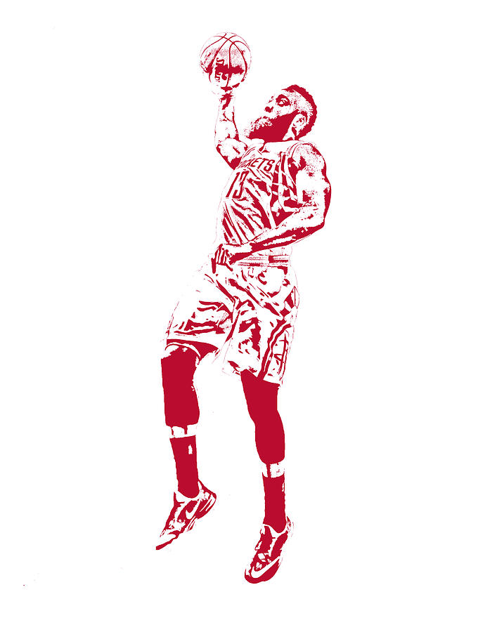 James Harden Sixers Digital Art by Bui Chinh - Pixels