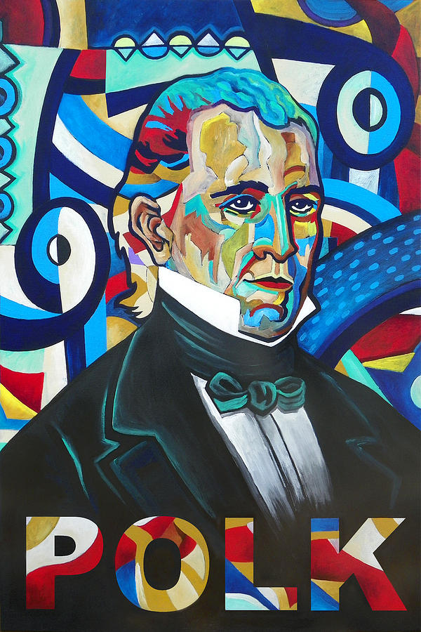 James K Polk Painting by Gray - Fine Art America