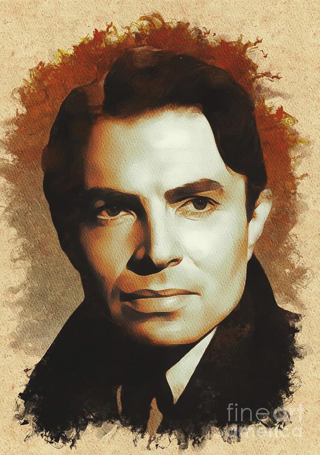 Hollywood Painting - James Mason, Movie Legend by Esoterica Art Agency