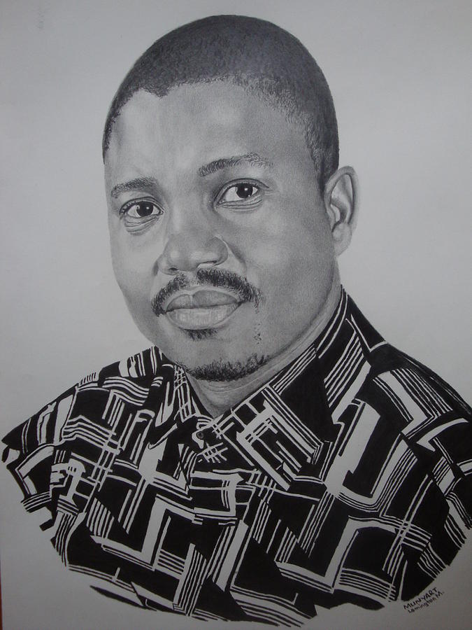 James Potrait Drawing by Lemington Muzhingi | Fine Art America