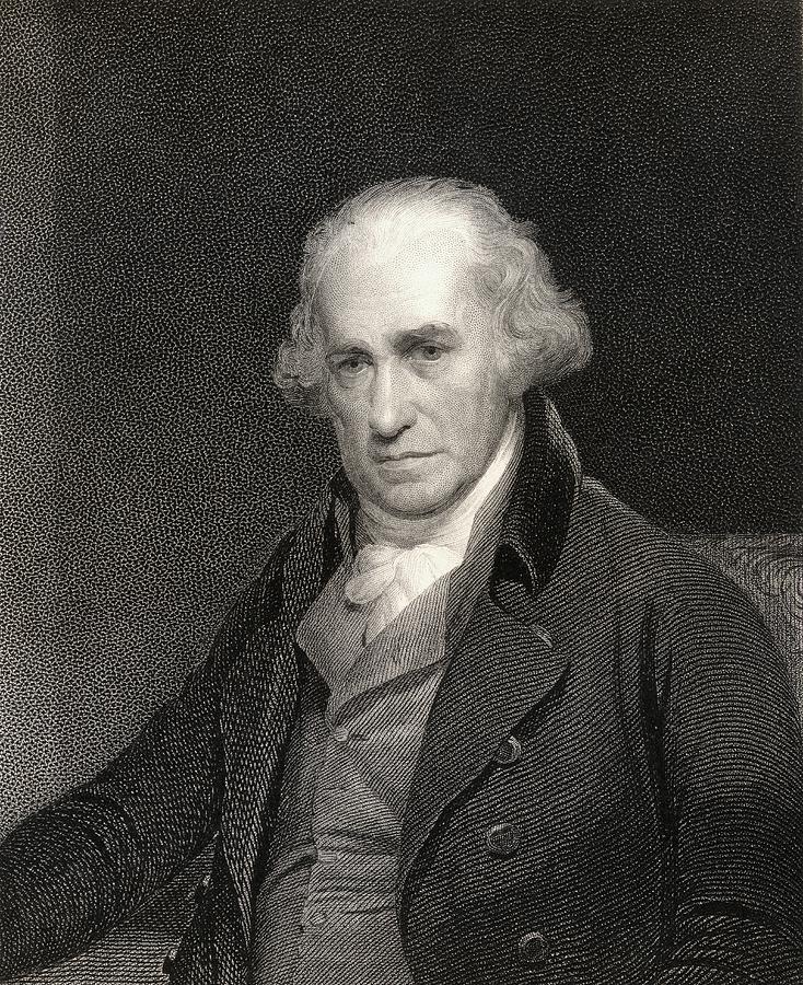 James Watt, 1736-1819. Scottish Drawing by Vintage Design Pics - Fine ...