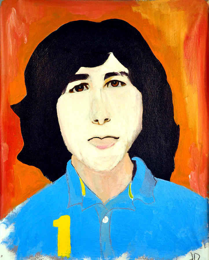 Jamie Dimon As A Young Man Painting by Jonathan Peter Jackson