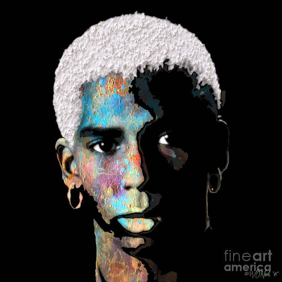 Portrait Digital Art - Jamie Principle by Walter Neal