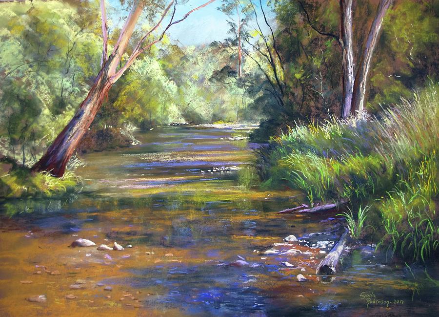 Jamieson River Pastel by Lynda Robinson
