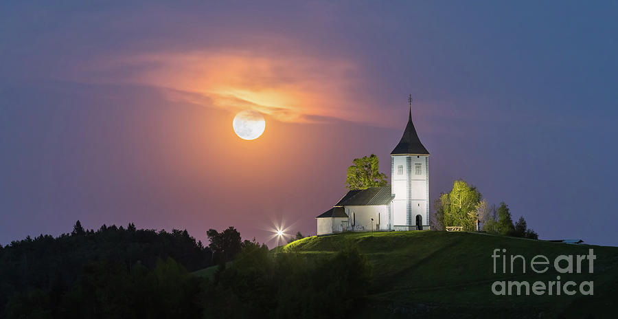 Jamnik Church, Slovenia Photograph by Henk Meijer Photography