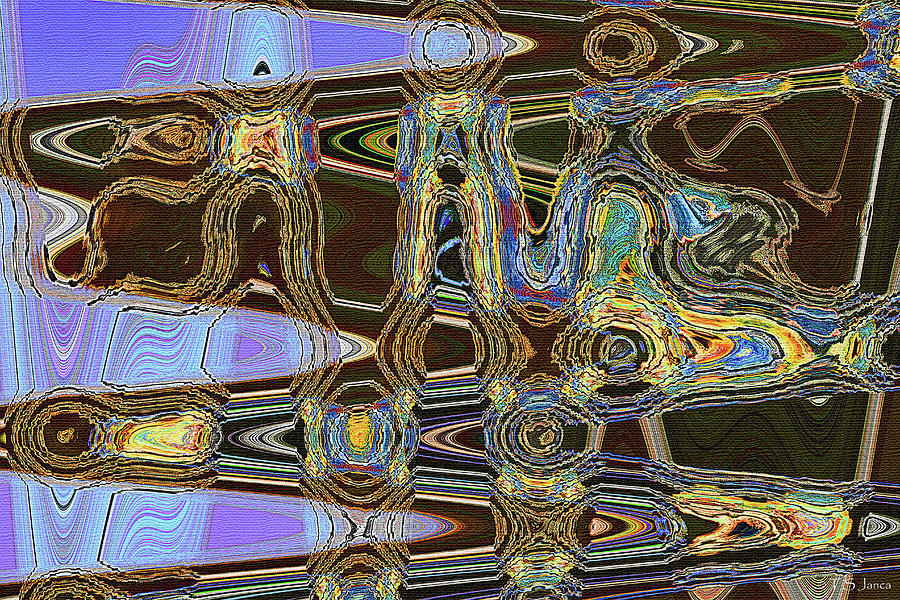 Janca Abstract # 3536ewt Digital Art by Tom Janca