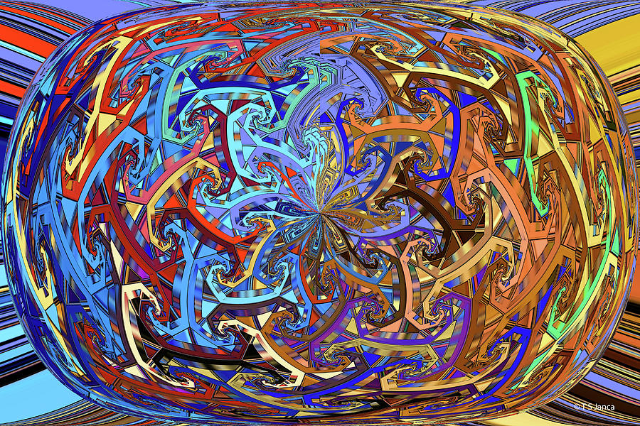 Janca Abstract #2771e3cab Digital Art by Tom Janca